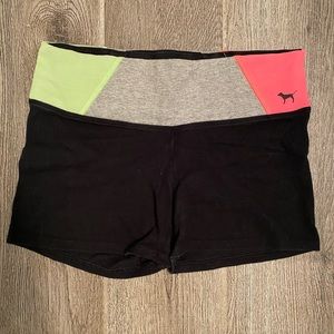 VS Pink Yoga Shorts